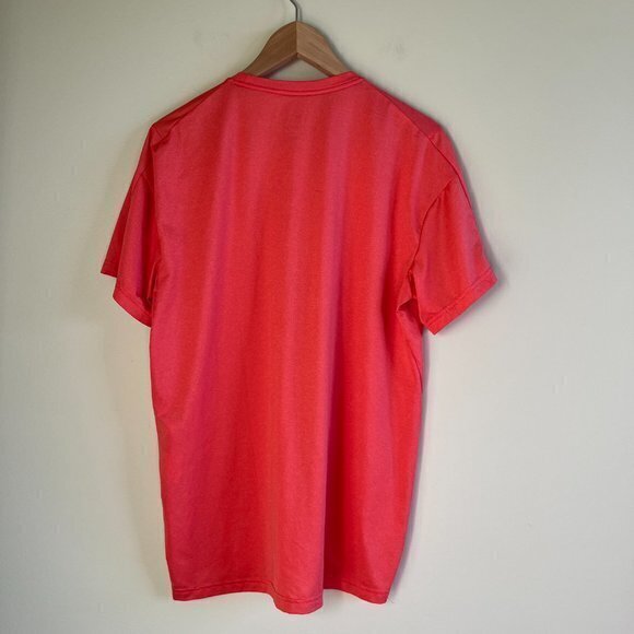 Nike Pro Dri-FIT Men's Short-Sleeve Top Coral‎ Red Size M Athletic Lightweight - Picture 5 of 7